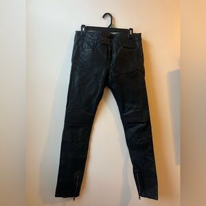All Saints Italian Leather Pants
